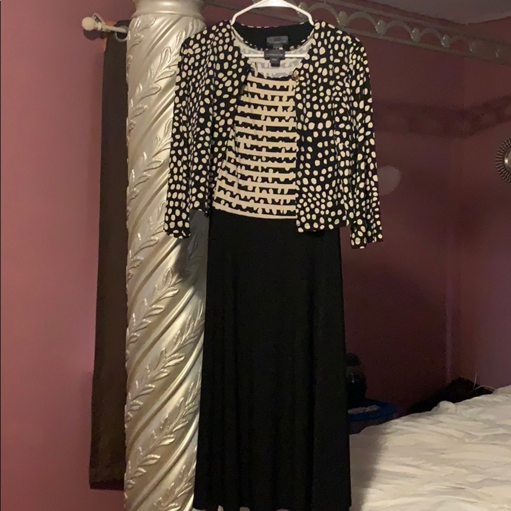 Dress with jacket